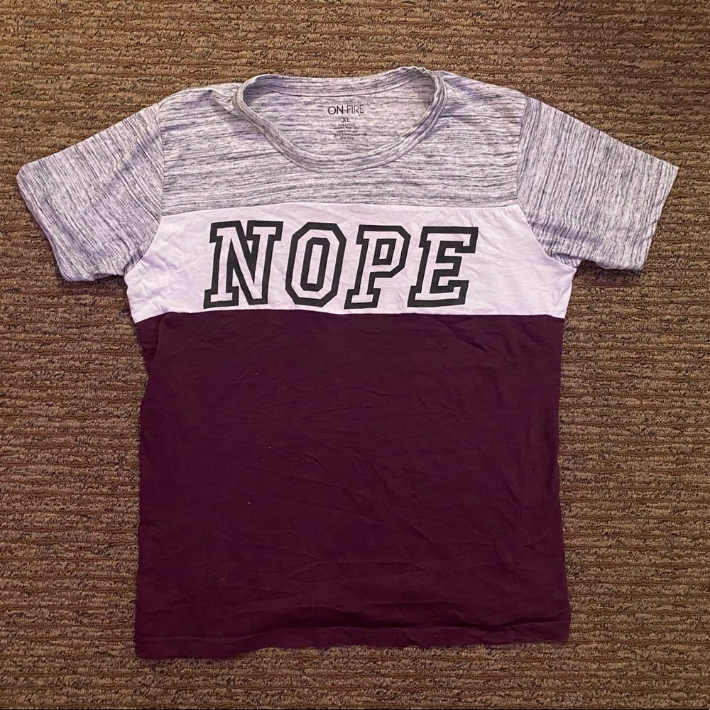 “Nope” Tee Shirt
